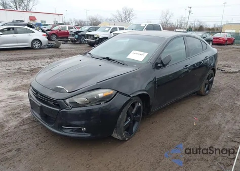 2014 Dodge Dart Sxt из США, поврежденный, VIN 1C3CDFBB0ED801616